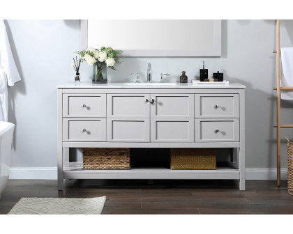 Elegant Bathroom Vanity - Gray (VF16460GR)