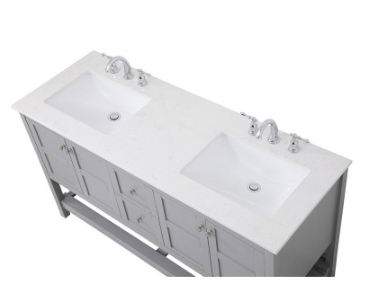 Elegant Bathroom Vanity - Gray (VF16460GR)