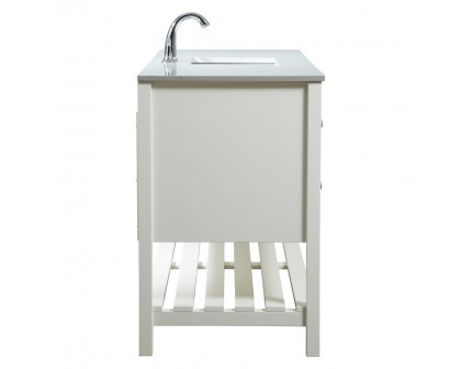 Elegant Bathroom Vanity - White (VF16460WH)