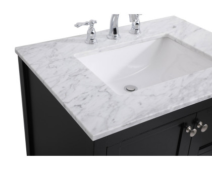 Elegant Bathroom Vanity - Black (VF16530BK)