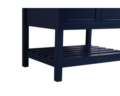 Elegant Bathroom Vanity - Blue (VF16530BL)