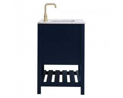 Elegant Bathroom Vanity - Blue (VF16530BL)