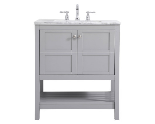 Elegant Bathroom Vanity - Gray (VF16530GR)