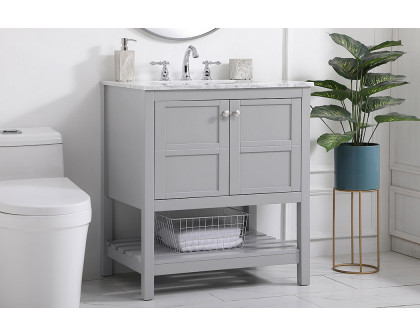 Elegant Bathroom Vanity - Gray (VF16530GR)