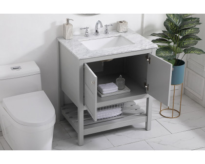 Elegant Bathroom Vanity - Gray (VF16530GR)