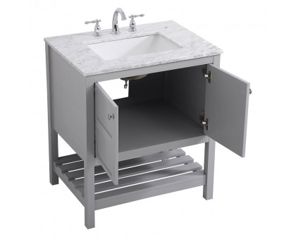 Elegant Bathroom Vanity - Gray (VF16530GR)