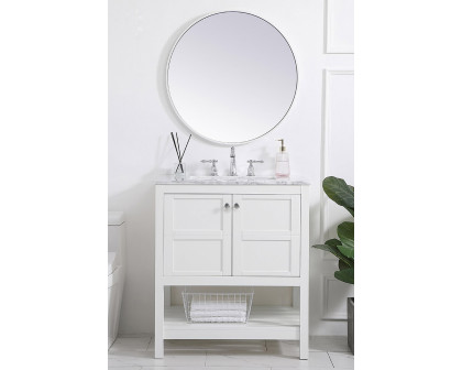 Elegant Bathroom Vanity - White (VF16530WH)