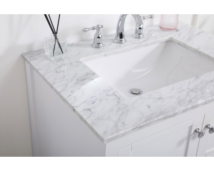 Elegant Bathroom Vanity - White (VF16530WH)