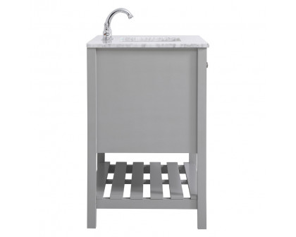 Elegant Bathroom Vanity - Gray, L 36" (VF16536GR)