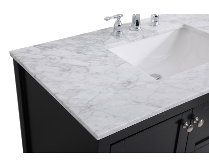 Elegant Bathroom Vanity - Black, L 42" (VF16542BK)