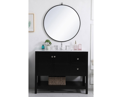 Elegant Bathroom Vanity - Black, L 42" (VF16542BK)