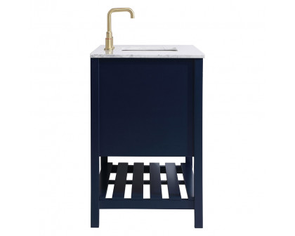 Elegant Bathroom Vanity - Blue, L 42" (VF16542BL)