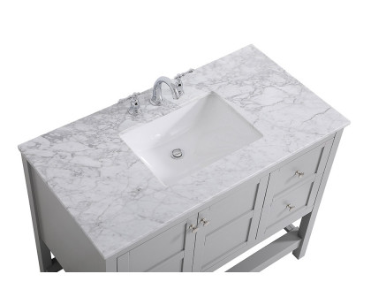 Elegant Bathroom Vanity - Gray, L 42" (VF16542GR)