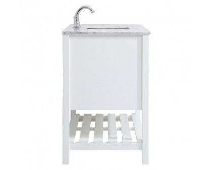 Elegant Bathroom Vanity - White, L 42" (VF16542WH)