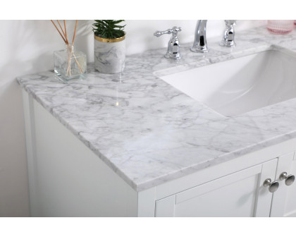 Elegant Bathroom Vanity - White, L 42" (VF16542WH)