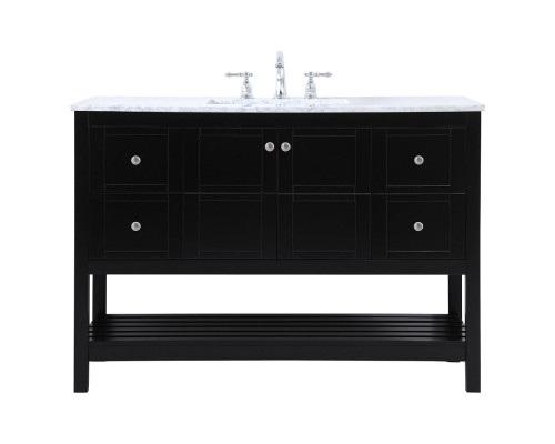 Elegant Bathroom Vanity - Black (VF16548BK)