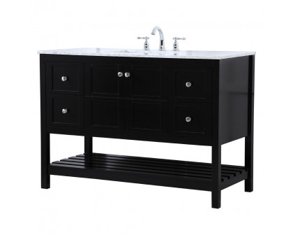 Elegant Bathroom Vanity - Black (VF16548BK)