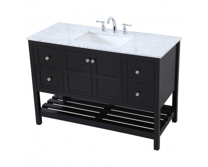 Elegant Bathroom Vanity - Black (VF16548BK)