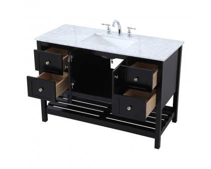 Elegant Bathroom Vanity - Black (VF16548BK)