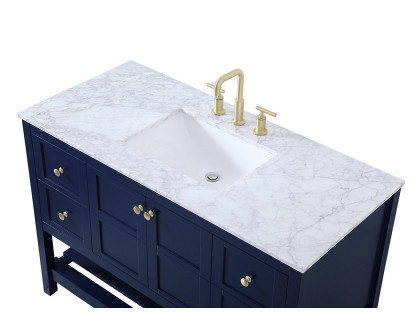 Elegant Bathroom Vanity - Blue (VF16548BL)