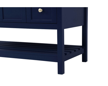 Elegant Bathroom Vanity - Blue (VF16548BL)