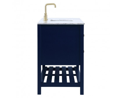 Elegant Bathroom Vanity - Blue (VF16548BL)