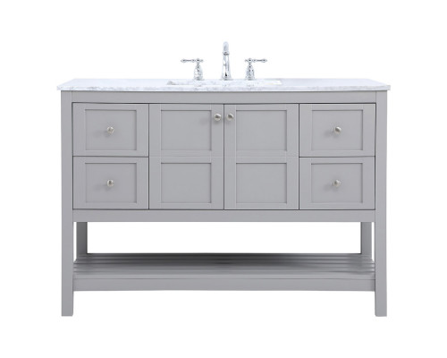 Elegant Bathroom Vanity - Gray (VF16548GR)