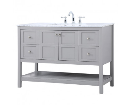 Elegant Bathroom Vanity - Gray (VF16548GR)