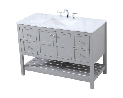 Elegant Bathroom Vanity - Gray (VF16548GR)