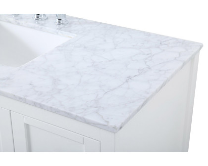 Elegant Bathroom Vanity - White (VF16548WH)