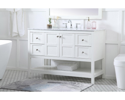 Elegant Bathroom Vanity - White (VF16548WH)