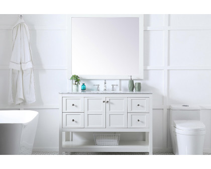 Elegant Bathroom Vanity - White (VF16548WH)