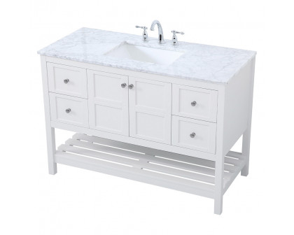 Elegant Bathroom Vanity - White (VF16548WH)