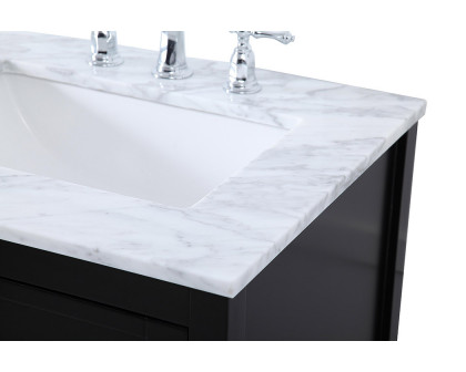 Elegant Bathroom Vanity - Black, L 60" (VF16560DBK)