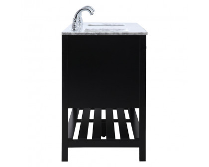 Elegant Bathroom Vanity - Black, L 60" (VF16560DBK)