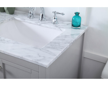 Elegant Bathroom Vanity - Gray, L 60" (VF16560DGR)