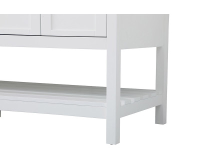 Elegant Bathroom Vanity - White, L 60" (VF16560DWH)