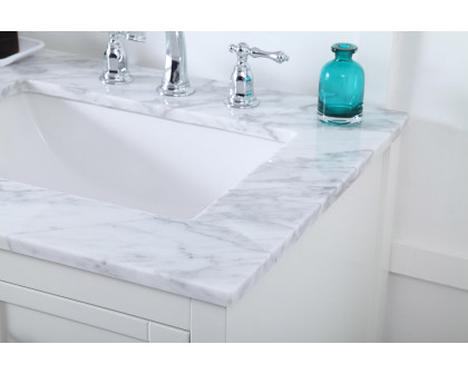 Elegant Bathroom Vanity - White, L 60" (VF16560DWH)