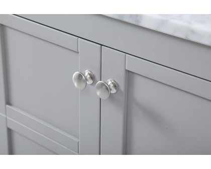 Elegant Bathroom Vanity - Gray, L 72" (VF16572DGR)