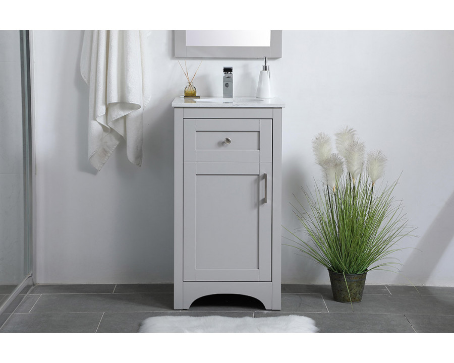 Elegant - Bathroom Vanity (PNT-VF17018)