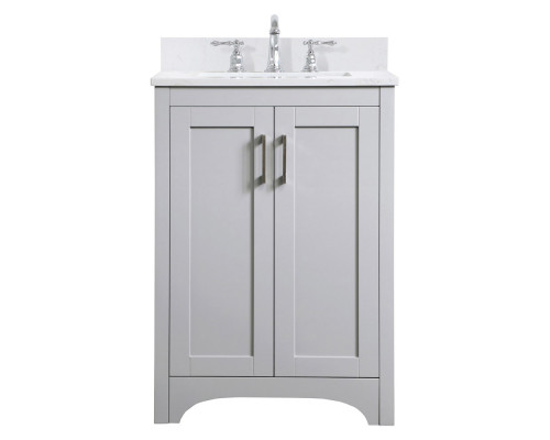 Elegant Bathroom Vanity - Gray (VF17024GR)