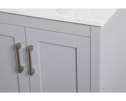 Elegant Bathroom Vanity - Gray (VF17024GR)