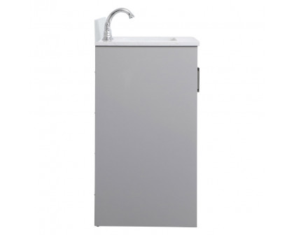 Elegant Bathroom Vanity - Gray (VF17024GR)