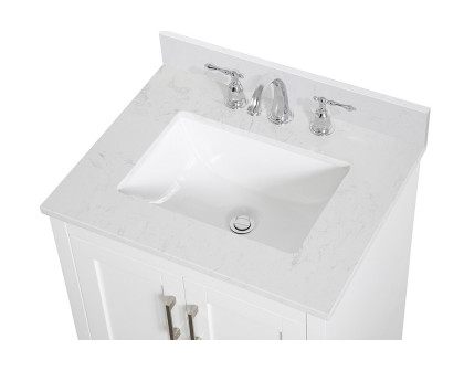 Elegant Bathroom Vanity - White (VF17024WH)