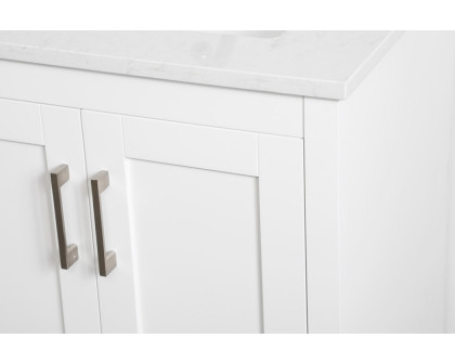 Elegant Bathroom Vanity - White (VF17024WH)