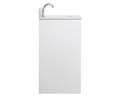 Elegant Bathroom Vanity - White (VF17024WH)