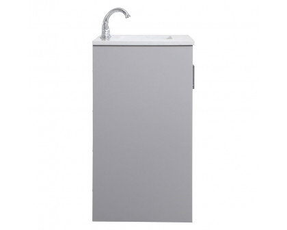 Elegant Bathroom Vanity - Gray (VF17030GR)