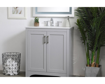 Elegant Bathroom Vanity - Gray (VF17030GR)