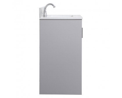 Elegant Bathroom Vanity - Gray (VF17030GR-BS)