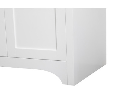 Elegant Bathroom Vanity - White (VF17030WH-BS)